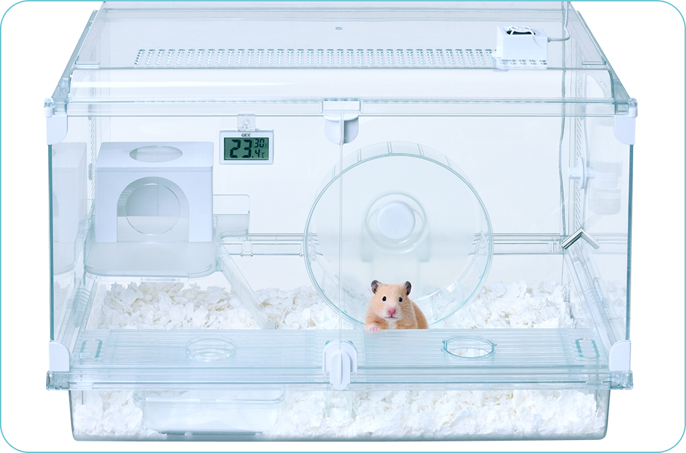 ハムスター用ケージ グラスハーモニー600N（ケージ）