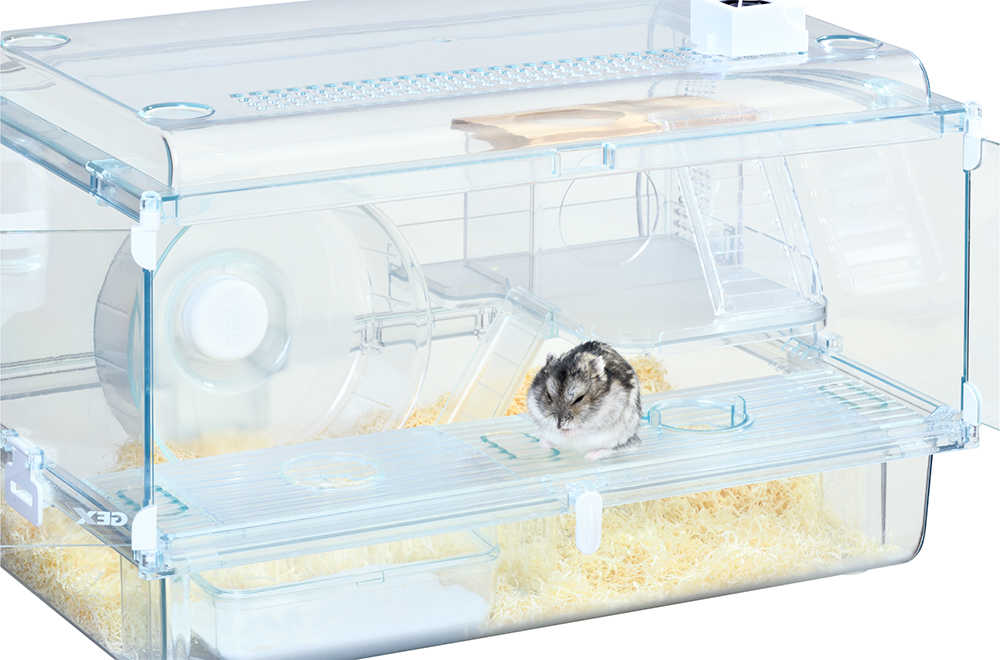 ハムスター用ケージ グラスハーモニー450N（ケージ）