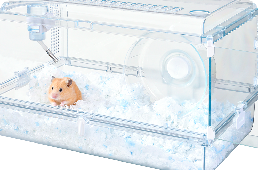 ハムスター用ケージ グラスハーモニー450N（ケージ）