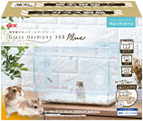 ハムスター用ケージ グラスハーモニー　ドワーフに最適な360Plus