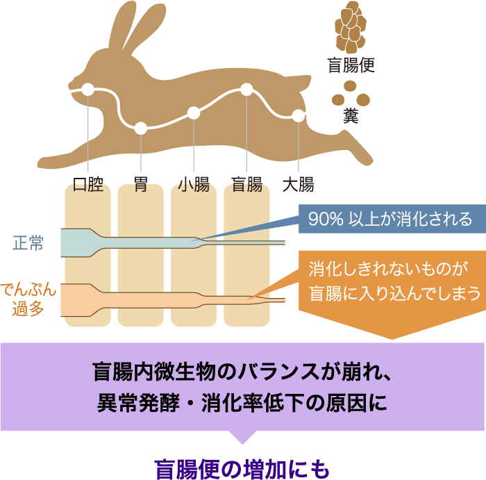 低でんぷん設計の図表