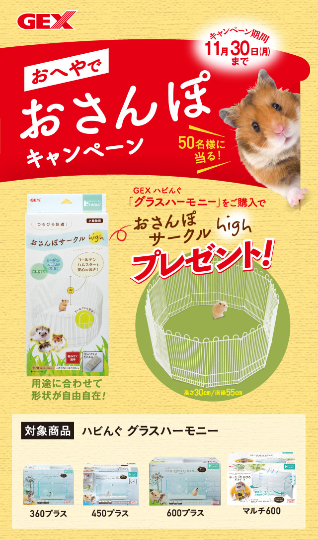 おへやでおさんぽキャンペーン