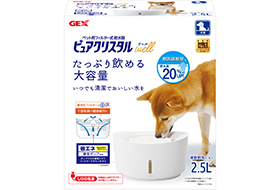 ピュアクリスタル　ウェル　2.5L　犬用　ホワイト