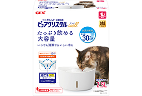 ピュアクリスタル　ウェル　2.5L　猫用　ホワイト