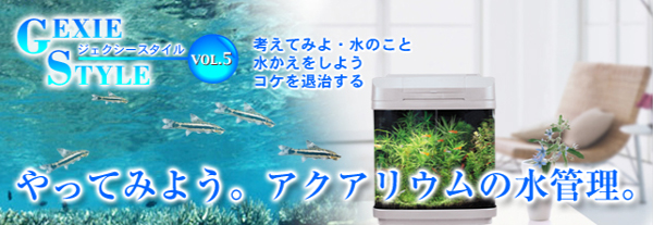 やってみよう。アクアリウムの水管理。