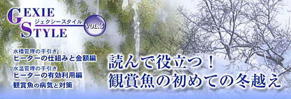 読んで役立つ！観賞魚の初めての冬越え