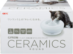 猫用フィルター式給水器　ピュアクリスタル セラミックス