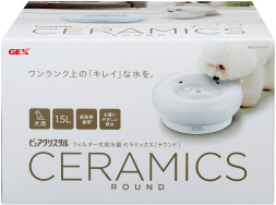 犬用フィルター式給水器　ピュアクリスタル セラミックス