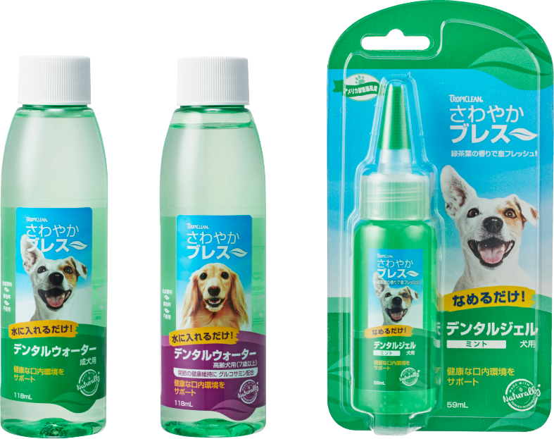 飲み水に入れるだけ！ワンちゃんの健康な口内環境をサポートします。