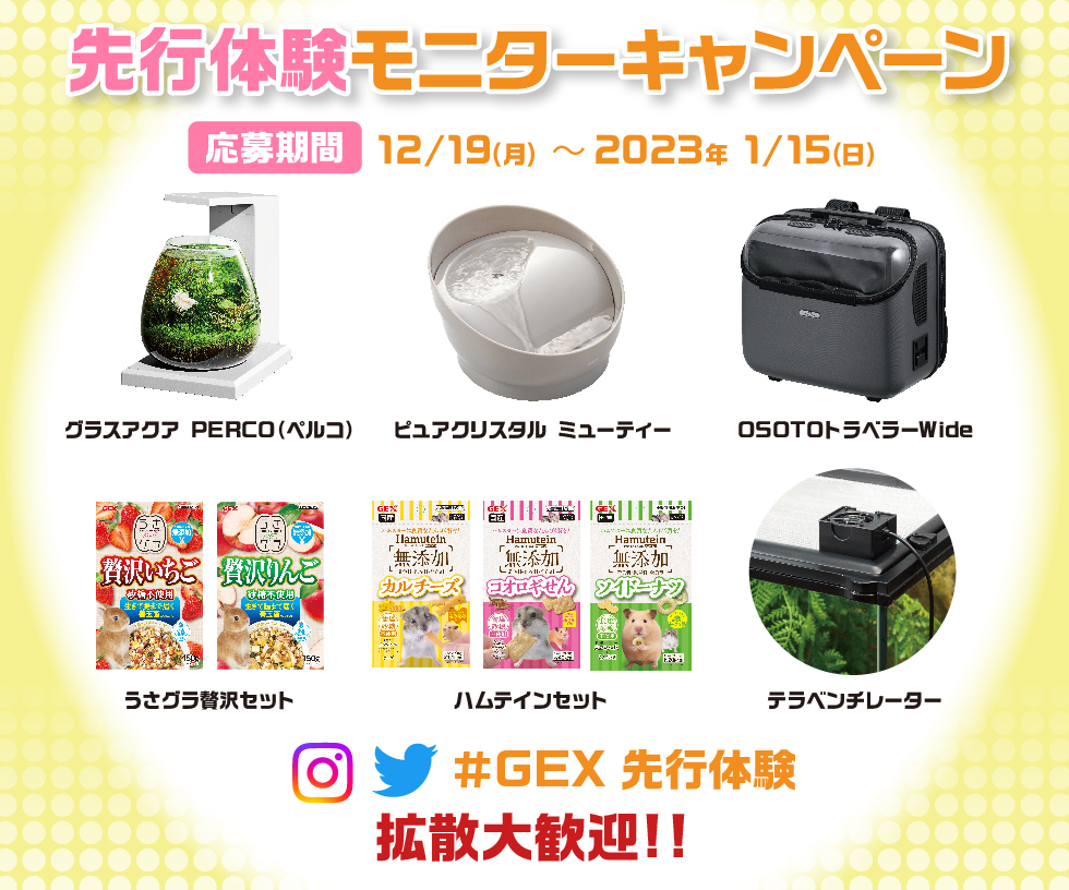 先行モニターキャンペーン
