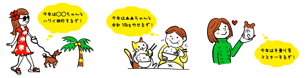 たとえばこんな「夢」イラスト