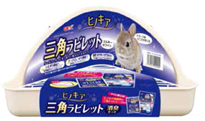 RABBIT TRIANGLE TOILET MILKY WHITE