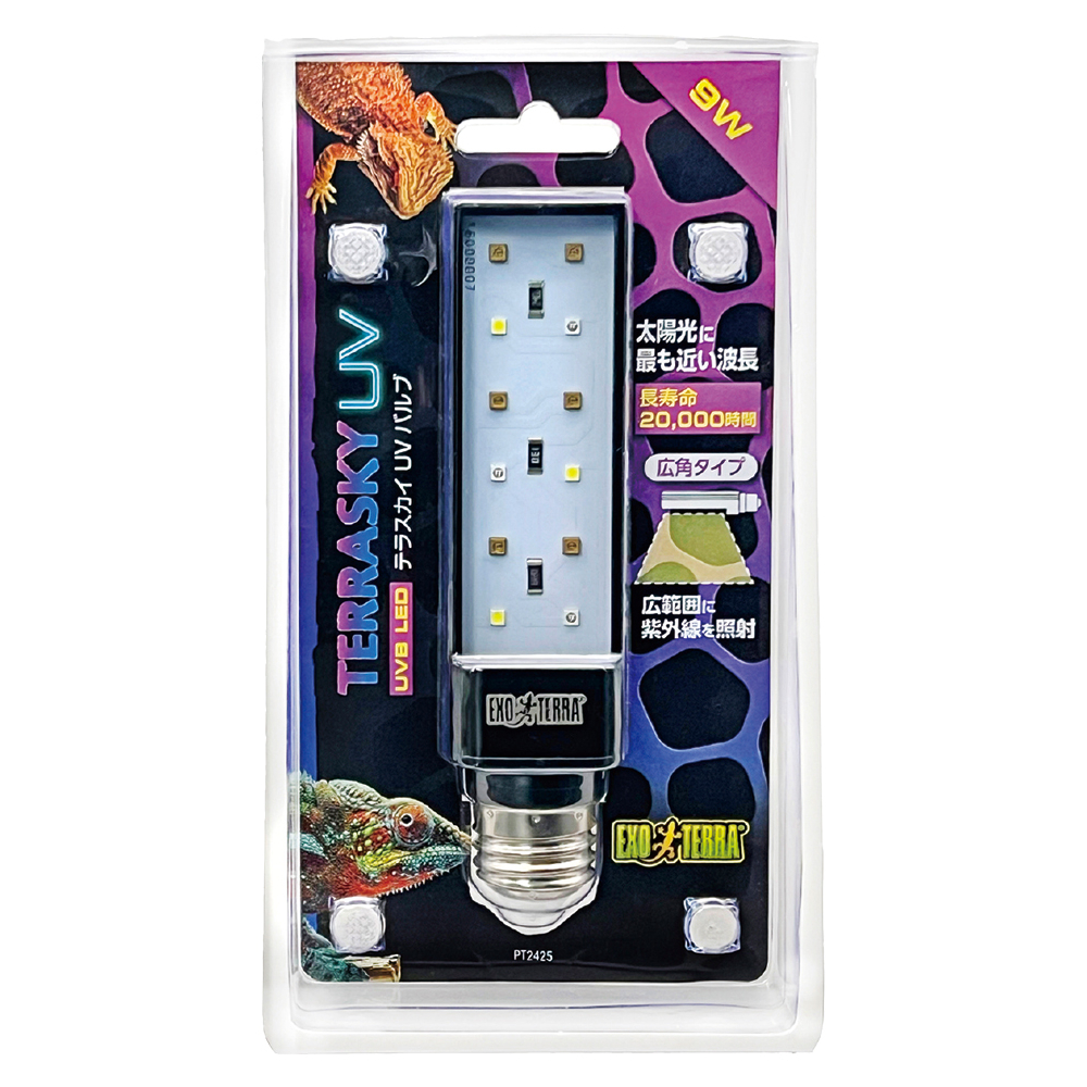 テラスカイUV バルブ9W PT2425