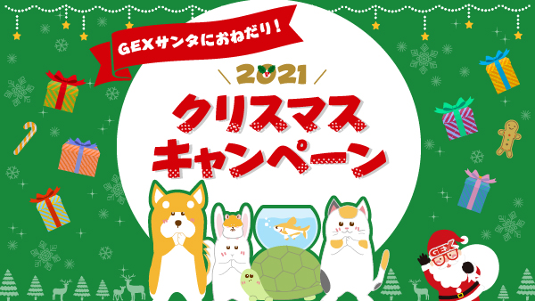 GEX サンタにおねだり！2021クリスマスキャンペーン