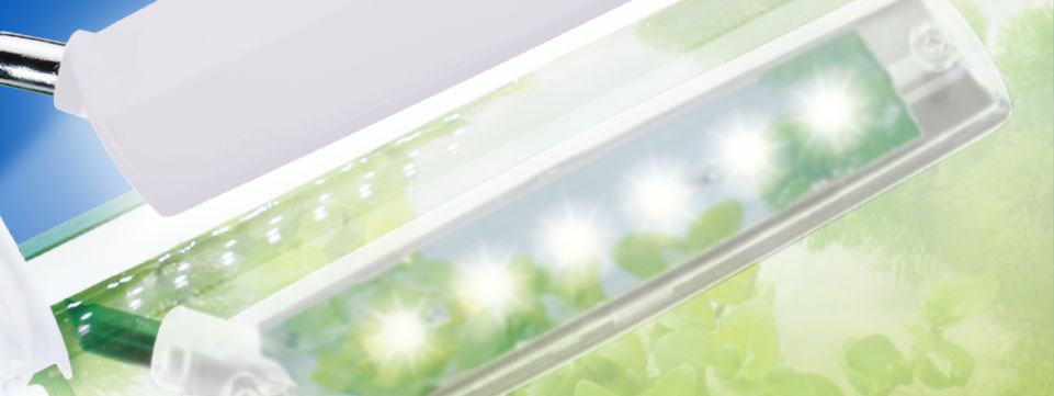 インテリアに合わせやすいホワイトカラーのハイパワーLED クリアLED アームパワー