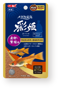 メダカ元気 彩姫（産卵・繁殖用）40g