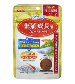 メダカ元気 繁殖・成長用 プロバイオフード 40g